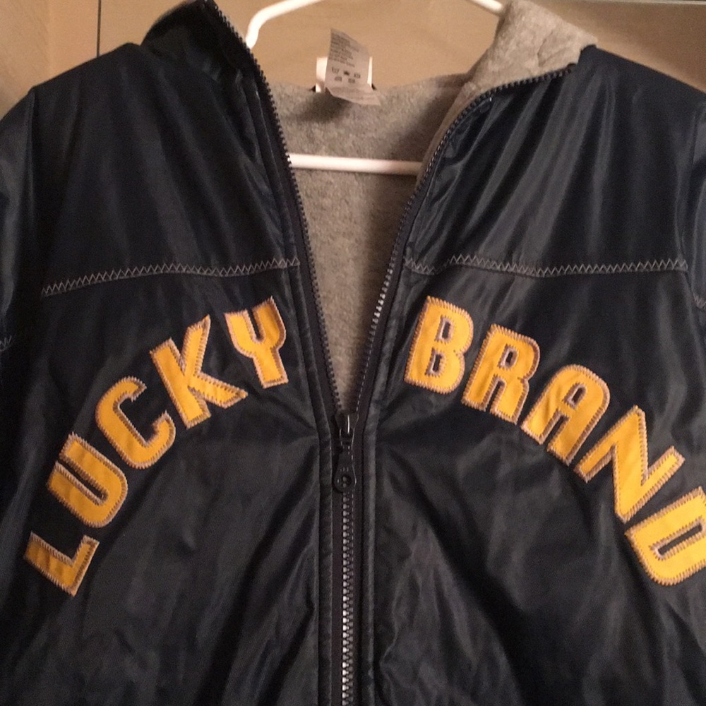 Warm lucky brand coat jacket XL 20 zip fleece - Picture 3 of 9